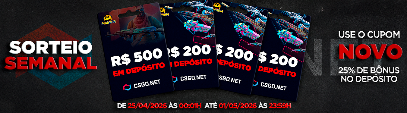 Banner SORTEIO SEMANAL 041